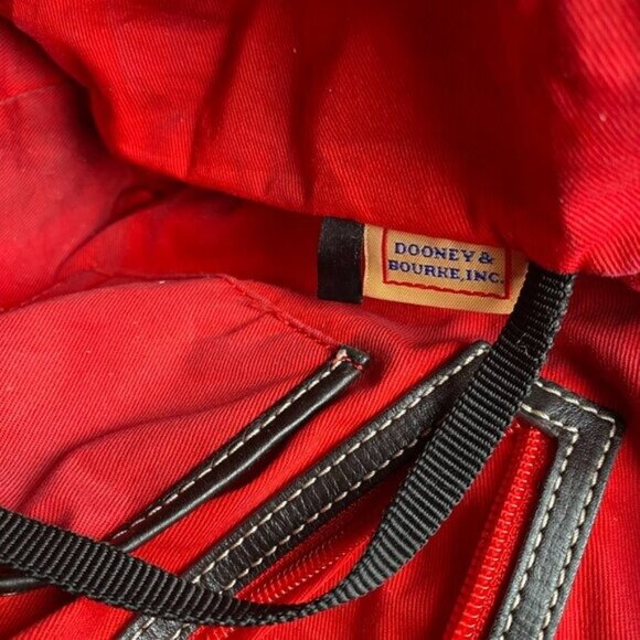 Dooney & Bourke Retro Lexington in Black Leather Tote with an Embossed Pattern - Picture 7 of 14